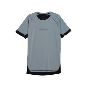 4F Funkčné tričko  sivá / čierna - sivá - male - Size: S