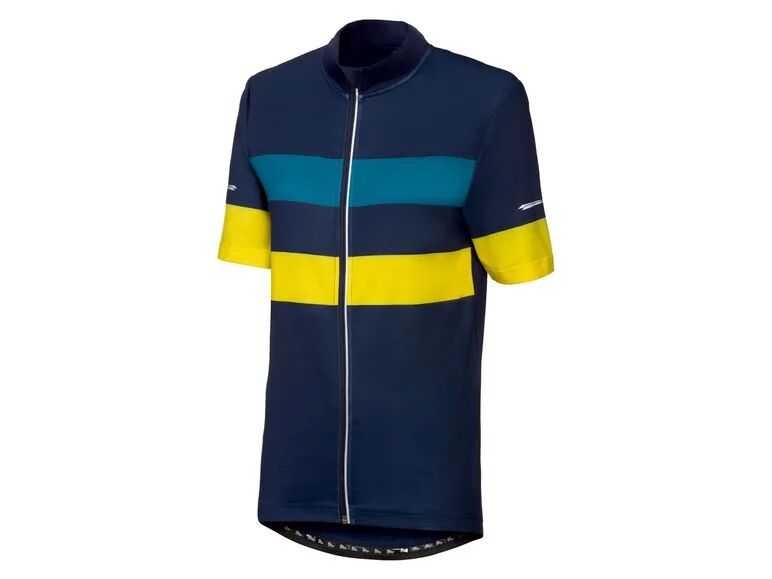 CRIVIT® Pánske cyklistické tričko  (L (52/54), modrá)
