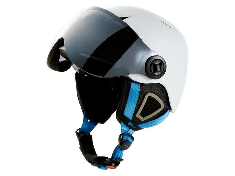 CRIVIT® Detská lyžiarska a snowboardová helma (S/M, biela)
