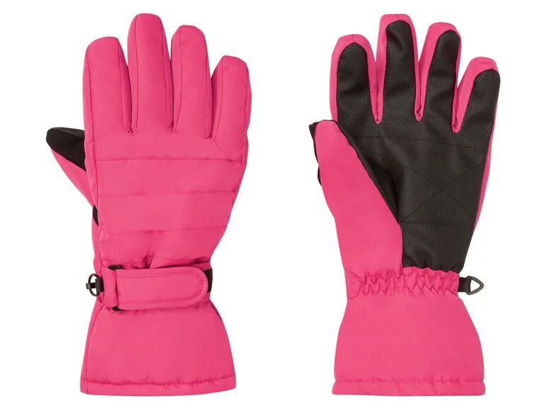 CRIVIT® Dámske lyžiarske rukavice (8, bledoružová)