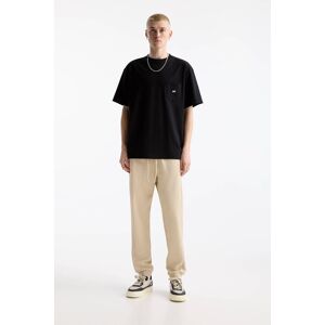 Pull&Bear Piqué Joggers (Size: XL) Beige male