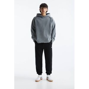 Pull&Bear Standard Fit Joggers (Size: XL) Black male