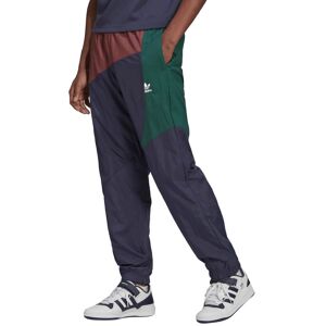 adidas Originals Mens Colourblock Tracksuit Bottoms - Navy - S