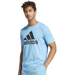 adidas Sportswear Mens Single Jersey Big Logo T-Shirt - Blue - S