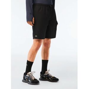 Lacoste Mens Black Tennis Short - Male - Black