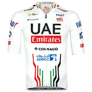 Pissei UAE TEAM EMIRATES Race 2024 Short Sleeve Jersey, for men, size XS