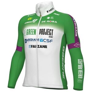 Alé GREEN PROJECT-BARDIANI CSF-FAIZANÈ 2023 Thermal Jacket, for men, size S, Winter jacket, Cycling clothing