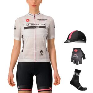 Castelli GIRO D'ITALIA Maglia Bianca 2023 Women's Maxi-Set (5 pieces) Maxi Set (5 pieces)