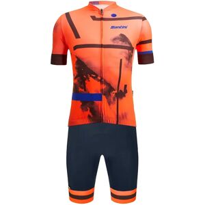 SANTINI Delta Berg Set (cycling jersey + cycling shorts) Set (2 pieces), for men