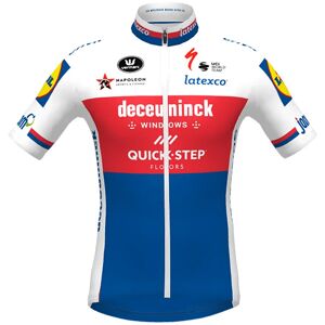 Vermarc DECEUNINCK-QUICK STEP Short Sleeve Jersey Czech Time Trial Champion 2021, for men, size S, Cycling jersey, Cycling clothing