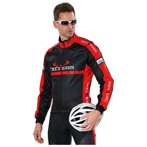 Cycle jacket, BOBTEAM Thermal Jacket Colors, for men, size 5XL, Bike clothing