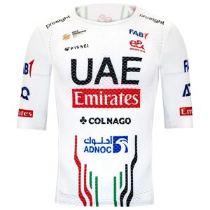 Pissei UAE TEAM EMIRATES Race Light 2024 Short Sleeve Jersey, for men, size L, Cycling shirt, Cycle clothing