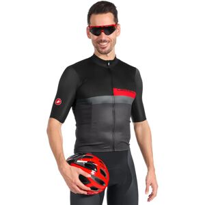 CASTELLI A Blocco Short Sleeve Jersey Short Sleeve Jersey, for men, size M, Cycling jersey, Cycling clothing