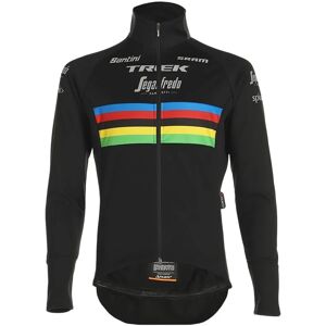 Santini TREK SEGAFREDO World Champion 2020 Thermal Jacket, for men, size S, Winter jacket, Cycling clothing