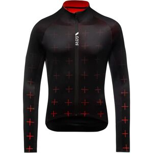 GORE WEAR C5 Long Sleeve Jersey, for men, size L, Cycling jersey, Cycling clothing