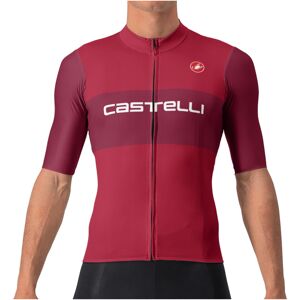 CASTELLI Fan Block Short Sleeve Jersey, for men, size S, Cycling jersey, Cycling clothing