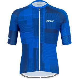 SANTINI Karma Kinetic Short Sleeve Jersey Short Sleeve Jersey, for men, size 2XL, Cycling jersey, Cycle clothing