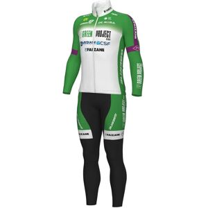 Alé GREEN PROJECT- BARDIANI-CSF FAIZANÈ 2023 Set (winter jacket + cycling tights) Set (2 pieces), for men