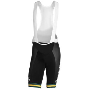 Giordana MITCHELTON-SCOTT Bib Shorts Australian Champion 2020, for men, size S, Cycle shorts, Cycling clothing