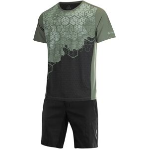 LÖFFLER Flux Set (cycling jersey + cycling shorts) Set (2 pieces), for men