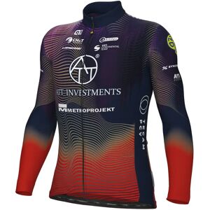 Alé ATT INVESTMENTS 2024 Long Sleeve Jersey, for men, size L, Cycle tights, Cycling clothing