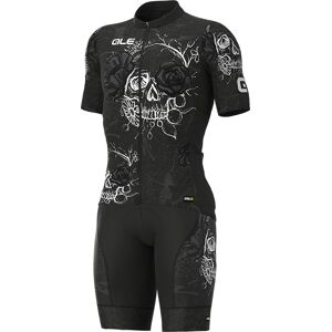 ALÉ Skull Set (cycling jersey + cycling shorts), for men