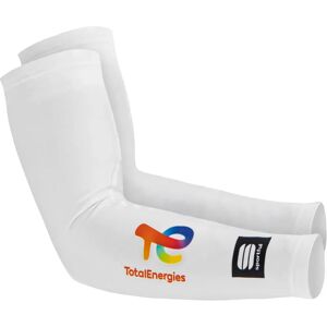 Sportful TEAM TOTALENERGIES 2023 Arm Warmers, for men, size S, Cycling clothing