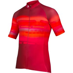 ENDURA Virtual Texture Short Sleeve Jersey Short Sleeve Jersey, for men, size M, Cycling jersey, Cycling clothing