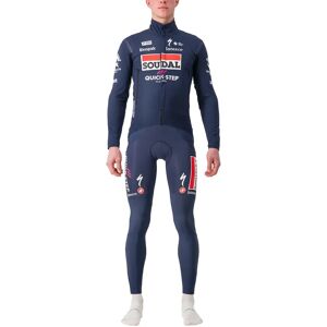 Castelli SOUDAL QUICK-STEP Perfetto RoS 2 23 Set (winter jacket + cycling tights) Set (2 pieces), for men