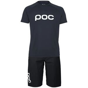 POC Enduro Set (cycling jersey + cycling shorts) Set (2 pieces), for men