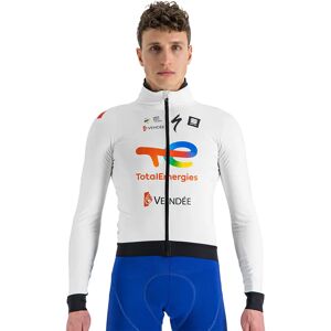 Sportful TEAM TOTALENERGIES Fiandre Pro Cycling Jacket 2023 Light Jacket, for men, size L, Bike jacket, Cycle gear