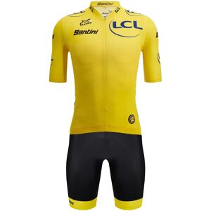 Santini TOUR DE FRANCE Race 2022 Set (cycling jersey + cycling shorts) Set (2 pieces), for men, Cycling clothing