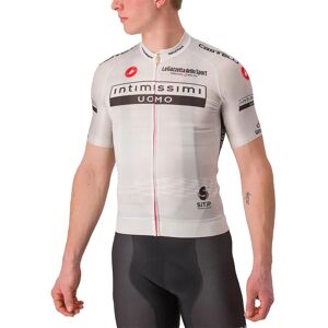 Castelli GIRO D'ITALIA Short Sleeve Race Jersey Maglia Bianca 2023 Short Sleeve Jersey, for men, size L, Cycling shirt, Cycle clothing