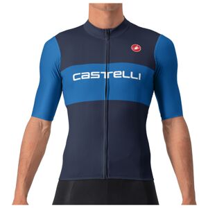 CASTELLI Fan Block Short Sleeve Jersey, for men, size L, Cycling jersey, Cycling clothing
