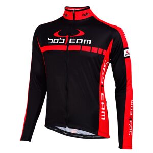 Cycle shirt, BOBTEAM Long Sleeve Jersey Colors, for men, size 4XL, Cycling clothes