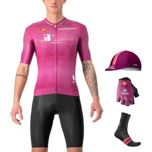 Castelli GIRO D' ITALIA Maglia Ciclamino Race22 Maxi-Set (5 pieces) Maxi Set (5 pieces), for men, Cycling clothing