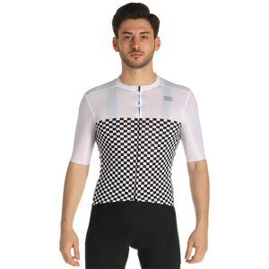 SPORTFUL Checkmate Short Sleeve Jersey Short Sleeve Jersey, for men, size 2XL, Cycling jersey, Cycle clothing