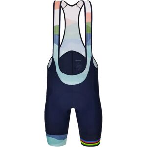 Santini UCI WORLD CHAMPIONSHIP GLASGOW Cloudscape 2023 Bib Shorts, for men, size XL, Cycle trousers, Cycle clothing