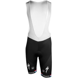 Vermarc DECEUNINCK-QUICK STEP Bib Shorts Luxembourgian Champion 2019, for men, size S, Cycle shorts, Cycling clothing