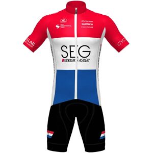 Vermarc SEG RACING ACADEMY Dutch Champion 2020 Set (cycling jersey + cycling shorts), for men, Cycling clothing