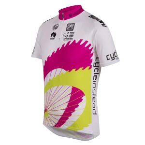 Santini TOUR DOWN UNDER Ochre YOUNG LEADER 2015 Short Sleeve Jersey, for men, size S, Cycling jersey, Cycling clothing