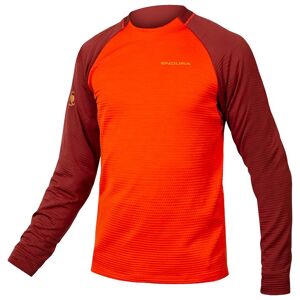 ENDURA Singletrack Fleece Long Sleeve Jersey Long Sleeve Jersey, for men, size L, Cycling jersey, Cycling clothing
