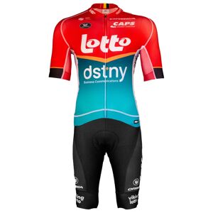 Vermarc LOTTO DSTNY Race 2024 Set (cycling jersey + cycling shorts) Set (2 pieces), for men, Cycling clothing