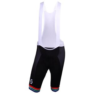 Giordana MITCHELTON-SCOTT South African Champion 2018 Bib Shorts, for men, size XL, Cycle trousers, Cycle clothing