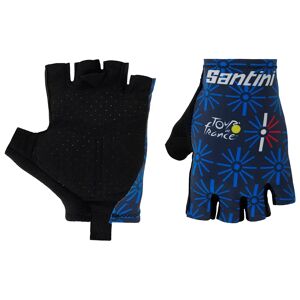 Santini Tour de France Trionfo 2023 Cycling Gloves, for men, size M, Cycling gloves, Cycling gear