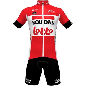 Vermarc LOTTO SOUDAL Aero 2022 Set (cycling jersey + cycling shorts) Set (2 pieces), for men, Cycling clothing