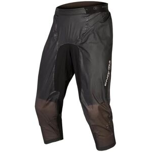 Endura FS260-Pro Adrenaline 3/4 Waterproof Trousers Rain Knickers, for men, size 2XL, Cycle trousers, Cycling clothing