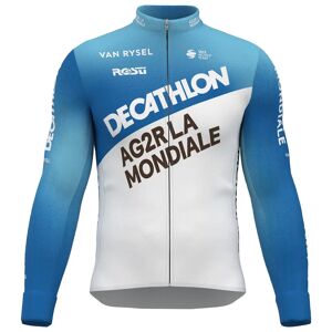 Rosti DECATHLON AG2R LA MONDIALE 2024 Long Sleeve Jersey, for men, size S, Cycling jersey, Cycling clothing