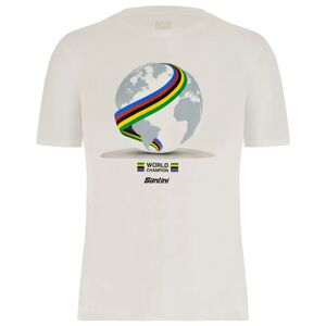 Santini UCI WORLD CHAMPION 2024 T-Shirt, for men, size S, MTB Jersey, MTB clothing