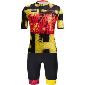 SANTINI La Flèche Wallonne 2023 Set (cycling jersey + cycling shorts) Set (2 pieces), for men, Cycling clothing